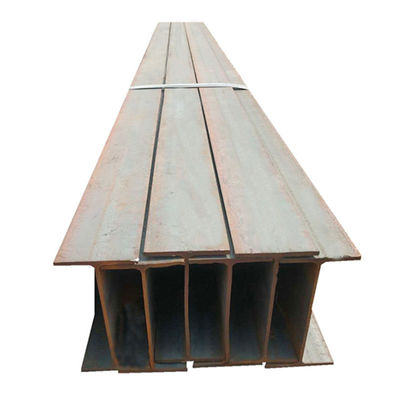 Perfil de carbono estructural H Acero de viga de hierro para la construcción espesor de la telaraña 5 mm-16 mm Tolerancia ± 1% A36 Q235 Estándar ASTM