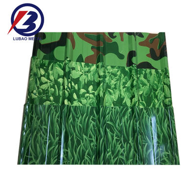 Técnica Color laminado en frío Ral Color personalizado Color DX51D Material de construcción Color sumergido en caliente Placa de techo recubierta de zinc