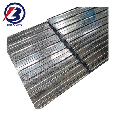 800-1500 mm de ancho GI cubiertas onduladas Z120 de hierro galvanizado de zinc de metal con espangles regulares