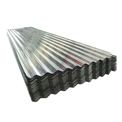 Las láminas de techo de acero revestido galvanizado corrugado de Shandong con estándar ASTM y grosor de 0,12-0,35 mm