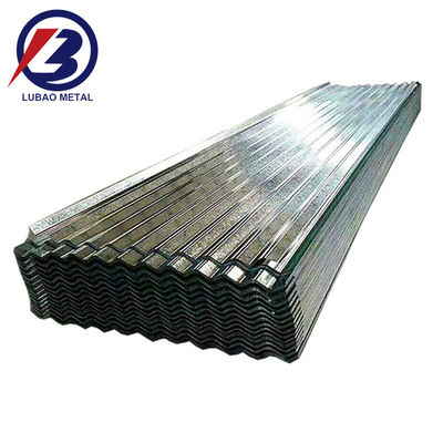 Las láminas de techo de acero revestido galvanizado corrugado de Shandong con estándar ASTM y grosor de 0,12-0,35 mm