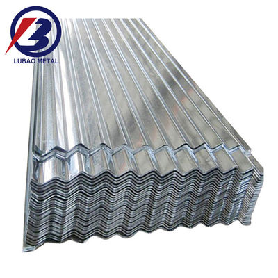 Tolerancia ± 1% revestido galvanizado Z275 ASTM estándar GI Acero corrugado Acorazado de hierro Tole hojas para la construcción de edificios