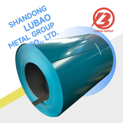 Paquete estándar de acero ondulado revestido de metal zinc de color para la cubierta de la hoja RAL 5000 Violeta Azul 1,0-2,0 mm de espesor