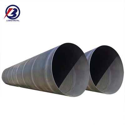 Tubo de acero al carbono de grado Q195-Q235 de soldadura en espiral con tecnología de laminado en frío y laminado en caliente y técnica ERW