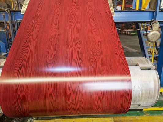 bobina de acero pre-pintada PPGI PPGL bobinas galvanizadas recubiertas de color con acorde a la solicitud del cliente grado SGCC