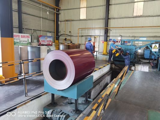 Coil de acero PPGI/PPGL competitivo Q23B DX51D Coil de acero galvanizado prepintado para ancho 1000-1250mm y longitud personalizada