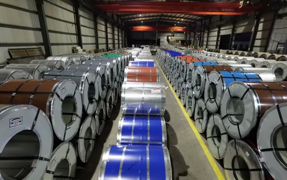 Coil de acero PPGI/PPGL competitivo Q23B DX51D Coil de acero galvanizado prepintado para ancho 1000-1250mm y longitud personalizada