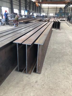 Tamaños de acero de canal de carbono personalizados de un servicio de corte de vigas H soldado Técnico ASTM Q235B Especificación de tamaño estándar