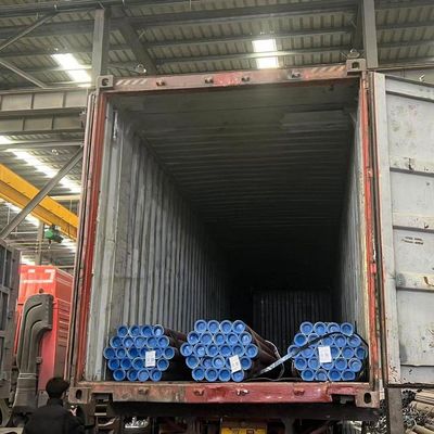 6.4M longitud tubo de acero al carbono sin costura API 5L X52 tubo de línea sin costura para rectángulo firme personalizado