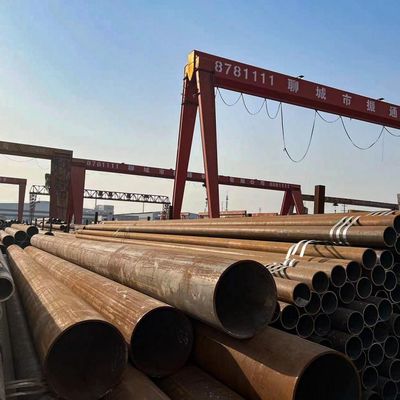 6.4M longitud tubo de acero al carbono sin costura API 5L X52 tubo de línea sin costura para rectángulo firme personalizado