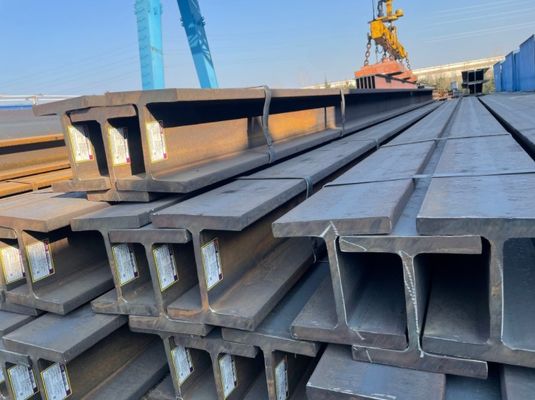 H-Beams laminados en caliente ASTM A29M Acero estructural compatible H-Beams recién producidos para diversas aplicaciones