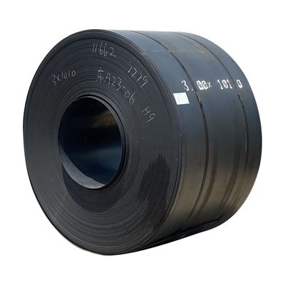 Estribo de acero al carbono laminado en caliente de SS400 de resistencia completa Q195 Q235 Q345 bobinas de acero primario con anchura estándar ASTM 600-2000 mm