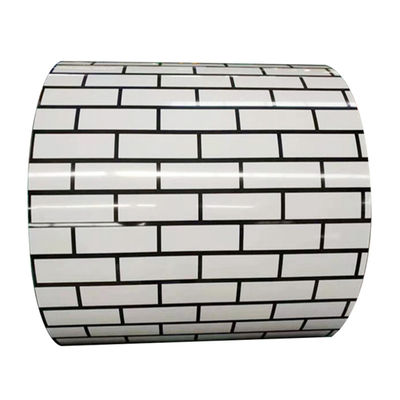 RAL 1013 1015 PPGI 0,48 mm Color revestido de acero de bobina ppgi bobinas prepintadas de hoja galvanizada ppgi en rollo de bobina de longitud regular