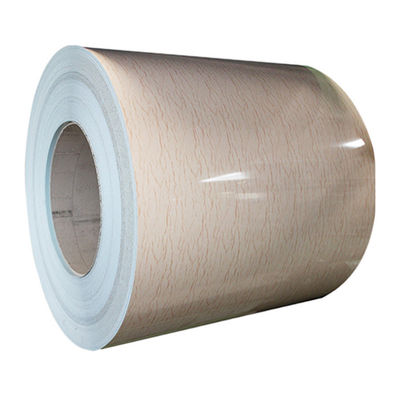 RAL 1013 1015 PPGI 0,48 mm Color revestido de acero de bobina ppgi bobinas prepintadas de hoja galvanizada ppgi en rollo de bobina de longitud regular