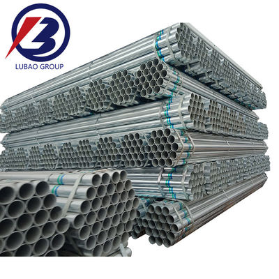 Tubo de acero galvanizado sin aleación Q195/Q215/Q235/Q345 4 pulgadas 0,8 mm para riego Pregalvanizado desnudo