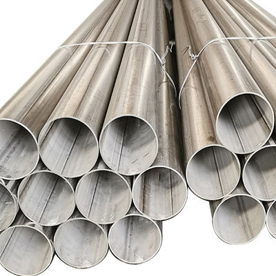 Tubo de doble costura recta de alta frecuencia LSAW ERW aleación de acero al carbono negro tubo redondo soldado con tubo de carbono hueco laminado en caliente