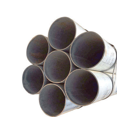 Tubo de doble costura recta de alta frecuencia LSAW ERW aleación de acero al carbono negro tubo redondo soldado con tubo de carbono hueco laminado en caliente