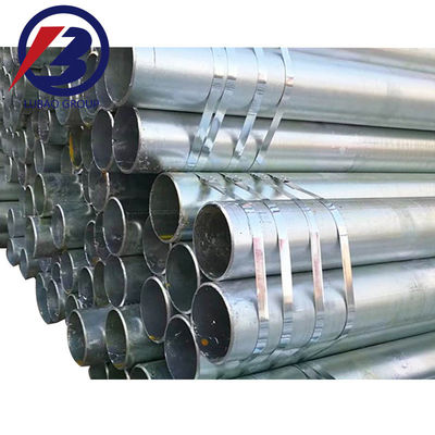 espesor 1,2-2,2 mm Certificado ASTM AISI GI Zinc recubrido MS tubo galvanizado tubo de hierro soldado para material de estructura