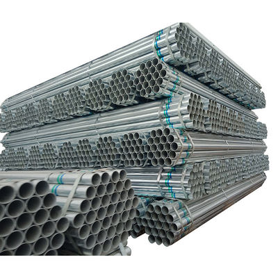 espesor 1,2-2,2 mm Certificado ASTM AISI GI Zinc recubrido MS tubo galvanizado tubo de hierro soldado para material de estructura