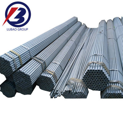 No aleación A123 A795 ST37 Tubo redondo galvanizado con certificación ASTM con recubrimiento de zinc tubo GI andamio de acero ERW para tubos de fertilizantes químicos