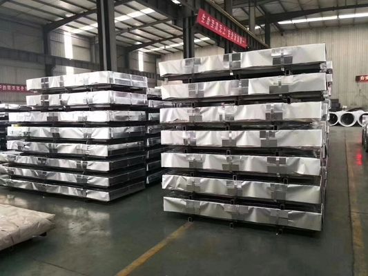 Hoja de techo galvanizado regular SGCC SPCC SECC 0.12mm 0.35mm espesor 0.1mm 1mm espesor GI Hoja corrugada para techos