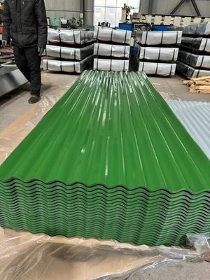 Las hojas de techo onduladas galvanizadas competitivas por hoja Ppgi certificadas por JIS y tolerancia de ± 1%