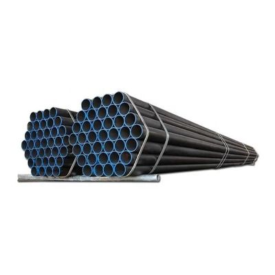 Tubo de acero sin costura de pintura negra para el certificado BIS