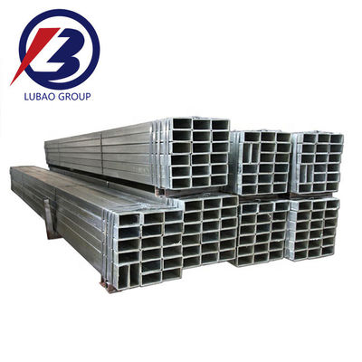 Tubo de acero cuadrado galvanizado de 40x40x3 mm con certificado GS y técnica ERW