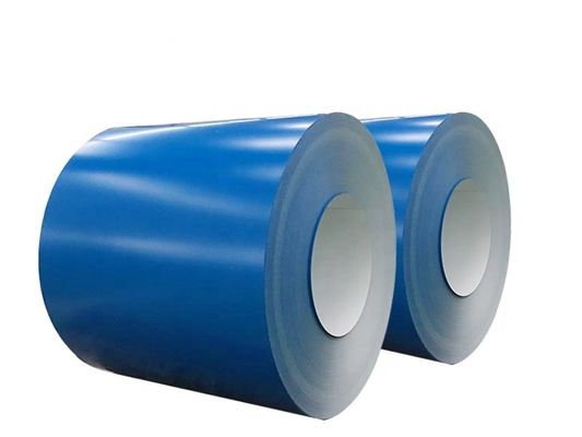 RAL Color a medida laminado en frío revestido galvanizado pintado PPGI proveedores de bobinas de acero para y servicio de procesamiento de perforado