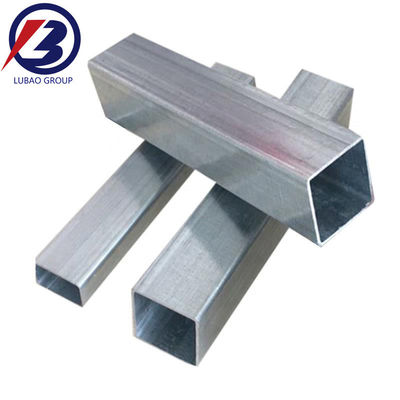 Tubo de acero cuadrado galvanizado de 40x40x3 mm con certificado GS y técnica ERW
