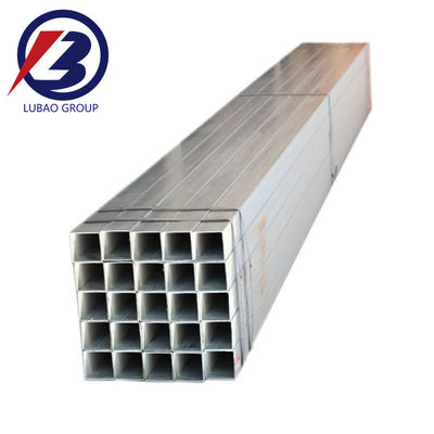 Tubo de acero cuadrado galvanizado de 40x40x3 mm con certificado GS y técnica ERW