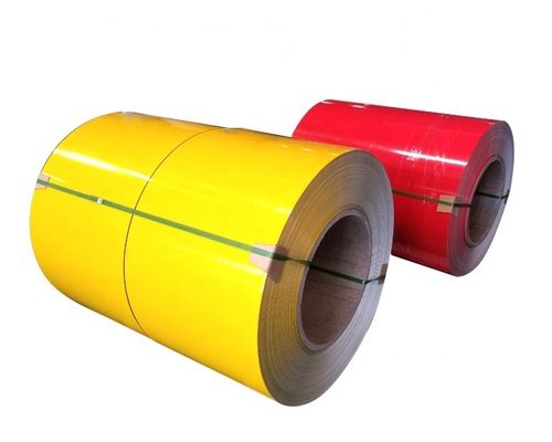 RAL Color a medida laminado en frío revestido galvanizado pintado PPGI proveedores de bobinas de acero para y servicio de procesamiento de perforado