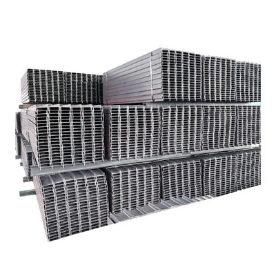Las vigas I de hierro laminado en caliente de acero al carbono con tolerancia ± 1% y superficie natural personalizables