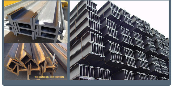Ancho de red 96mm 1056mm Q235B A36 Q345b Ss400 Ss400 B H-beam estructural de acero al carbono H-beam para la construcción de edificios