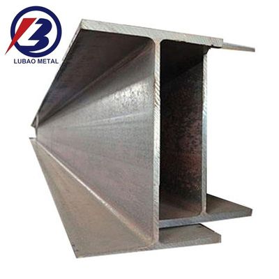 Ancho de red 96mm 1056mm Q235B A36 Q345b Ss400 Ss400 B H-beam estructural de acero al carbono H-beam para la construcción de edificios