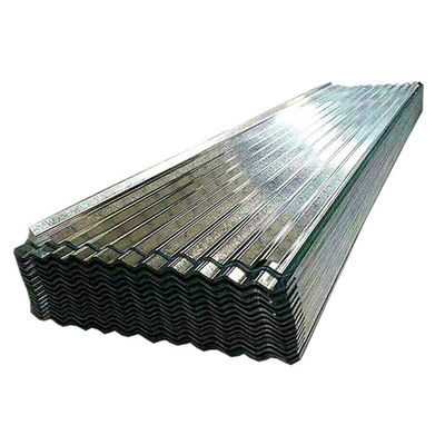 1400-1799 mm de longitud láminas de techo de metal corrugado con tolerancia ± 1% y hierro galvanizado