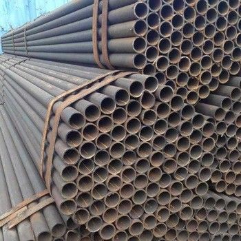Tubo de acero soldado de costura recta con espesor nominal de pared de 2-6 mm Tolerancia ± 1% Forma de sección redonda