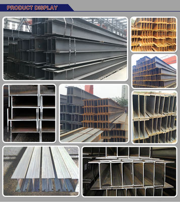 W6X15 W8X15 W8X10 Estructura galvanizada por sumersión en caliente H-Beams 200x100x5.5x8 A36 A572 Grado 50 Técnica soldada Vender Soldado