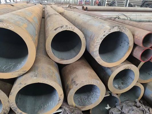 Tubo de tubería de acero sin costura para aplicaciones de aceite Rango de espesor 2,11-300 mm Tolerancia dentro del ± 1%