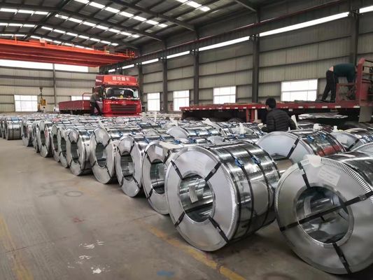 Hojas de corte bobina de acero GI galvanizado en caliente bobina de acero zinc recubierto 20-275 g/m2 Técnica de suministro galvanizado en caliente