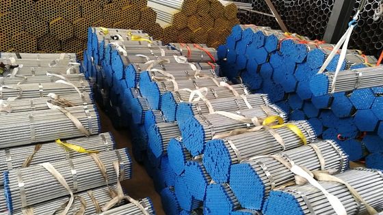 1.2-20mm tubo de acero galvanizado de carbono redondo soldado para invernadero con tecnología de laminado en caliente y certificación ISO9001