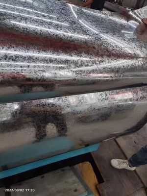 SGCC DX51D bobina de acero galvanizado recubierta de zinc Z20-Z275 0,12-4 mm espesor para soldadura Servicio de procesamiento Servicio de soldadura