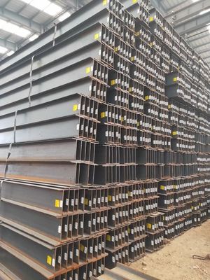 La mayor venta de H-forma de acero estructural anchura de la brida como su requisito laminado en caliente galvanizado soldado H-beam para la construcción