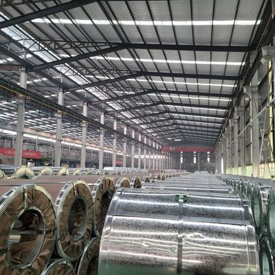 Venta directa de bobina SGCC DX51D Zinc recubierto 20-275 g/m2 espesor 0,12-4 mm acero galvanizado con recubrimiento Z20-Z275