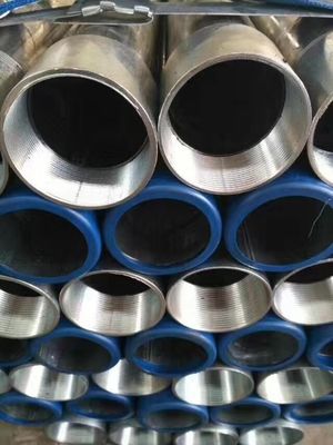 Q235 Tubo de acero galvanizado de carbono de soldadura redonda para la tecnología de laminado en frío y láminas de corte en invernadero