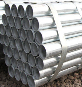 Q235 Tubo de acero galvanizado de carbono de soldadura redonda para la tecnología de laminado en frío y láminas de corte en invernadero