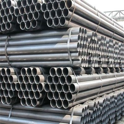Q235 Tubo de acero galvanizado de carbono de soldadura redonda para la tecnología de laminado en frío y láminas de corte en invernadero