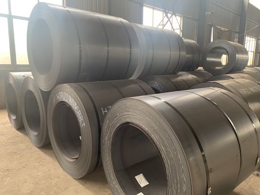 Las bobinas HR no aleacionadas resistentes al desgaste Q195A SPCC ST12-15 Bobinas laminadas en caliente de acero al carbono para aplicaciones de trabajo pesado