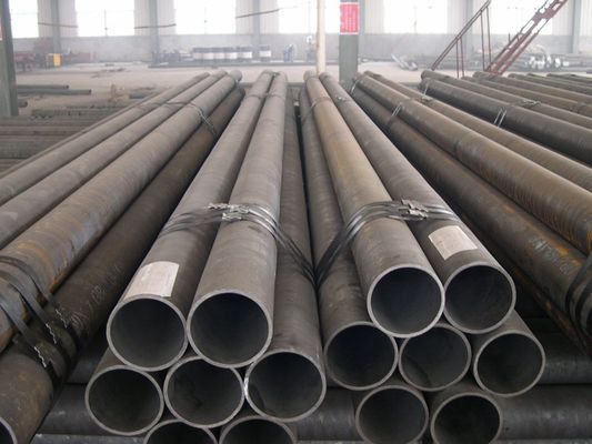Tubo de acero sin costura para el servicio de procesamiento de soldadura/tubo de tubos de aleación de carbono laminado en caliente