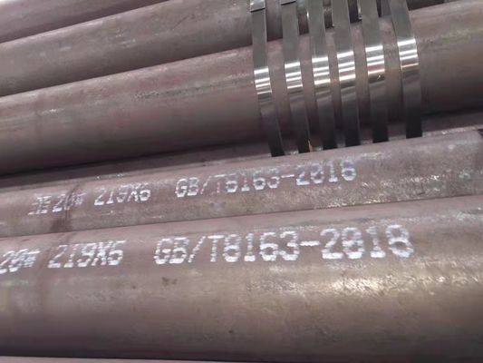Q235A/Q235B/0Cr13/Q345/X42/X46 Tubo de acero al carbono de gran diámetro soldado con costura recta con técnica ERW